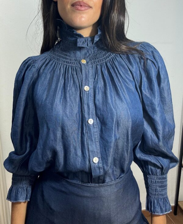 Camisa vaquera fluida