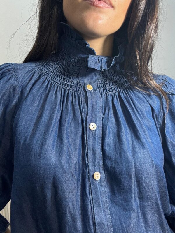 Camisa vaquera fluida - Imagen 2