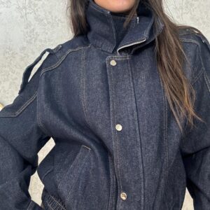 Chaqueta vaquera tipo bomber