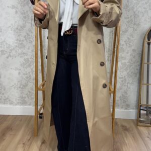 Gabardina extra larga