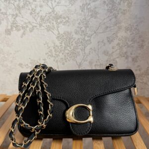 Bolso negro piel